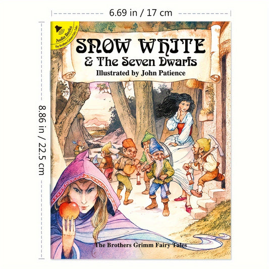 1套8本英语格林童话故事书 儿童睡前童话故事书