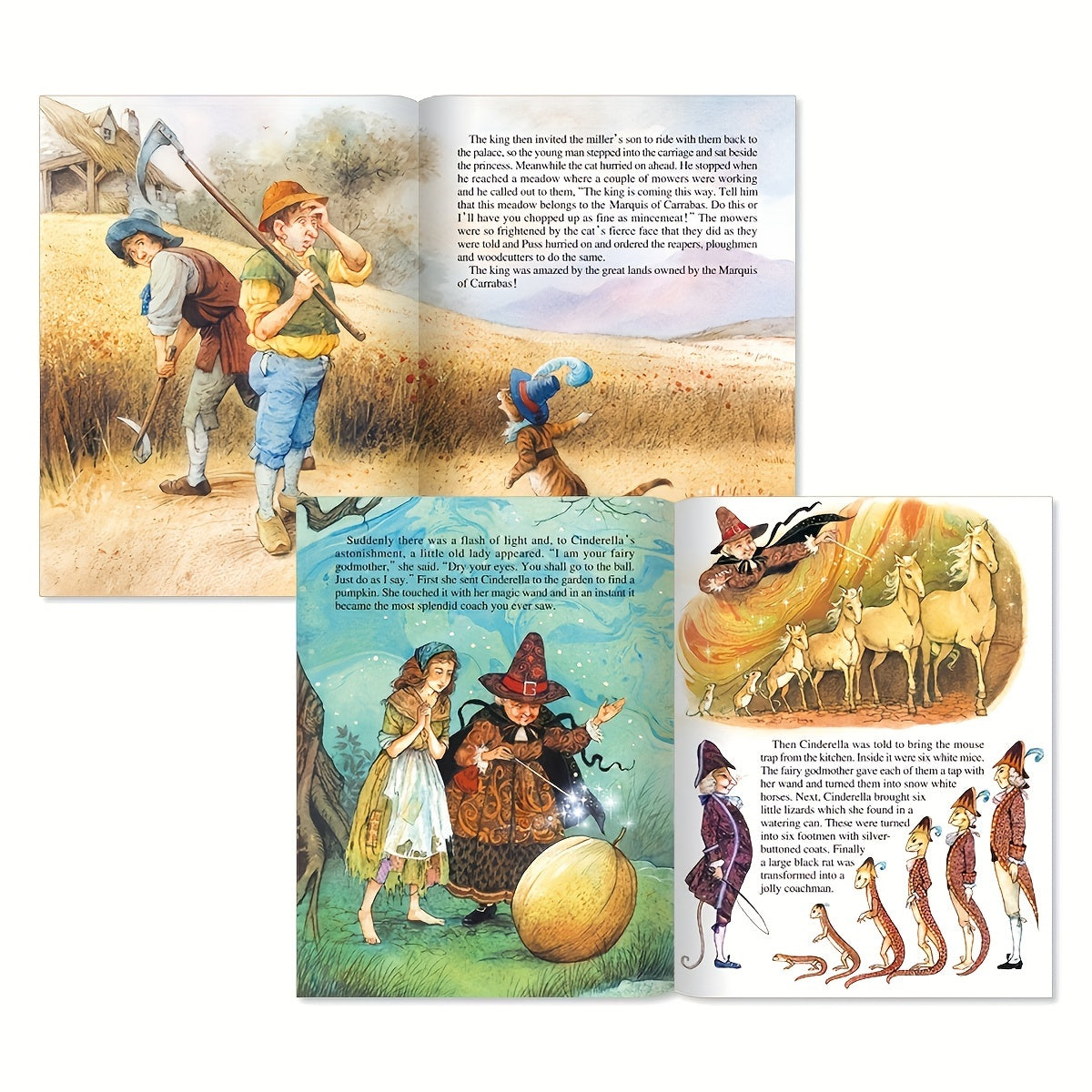 1套8本英语格林童话故事书 儿童睡前童话故事书